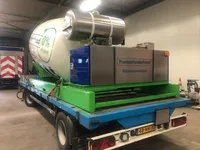 9m3 stationaire betonmixer 100% elektrische aandrijving 4Rent Foto