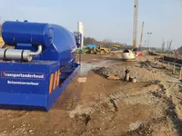 12m3 stationaire betonmixer 4Rent Foto