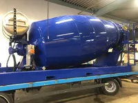 9m3 stationaire betonmixer zonder aandrijving WijWel Stationaire Betonmixer 9m3 zonder aandrijving Foto