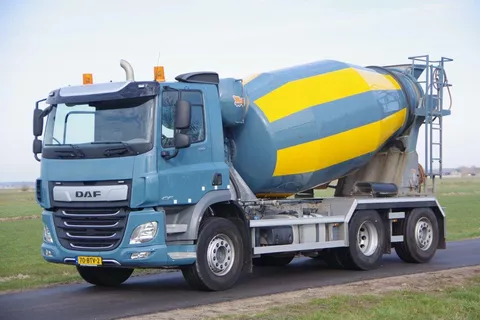 DAF FAN 370 6x2 WSG 31,5 tons 6x2 WijWel 9m3 betonmixer